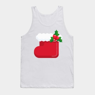 Christmas Sock Tank Top